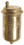 1/8 MIP, AUTOMATIC HOT WATER AIR VENT ELIMINATOR, VERTICLE BOTTOM MOUNTING.