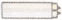 17W T8 28 COOL WHITE FLUORESCENT LAMP