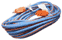 #12/3c X 50 FOOT SJEOW EXTENSION CORD, ALL WEATHER, EXTRA HEAVY DUTY, BLUE & ORANGE STRIPE